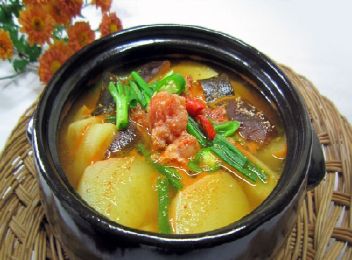 명란젓 감자찌개