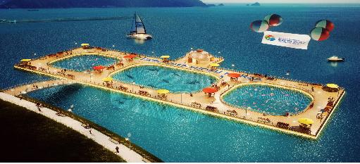 여수엑스포 전시용 움직이는 바다숲 모형도